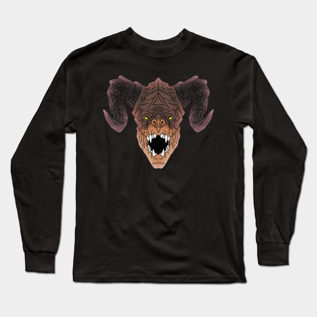 Deathclaw Long Sleeve T-Shirt by childofthecorn